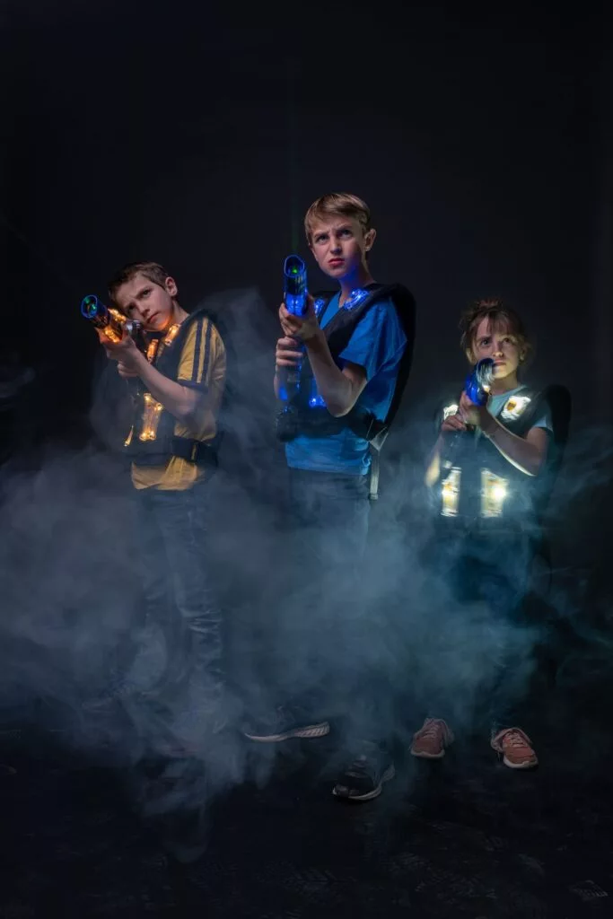 Lasertag begeistert und verbindet