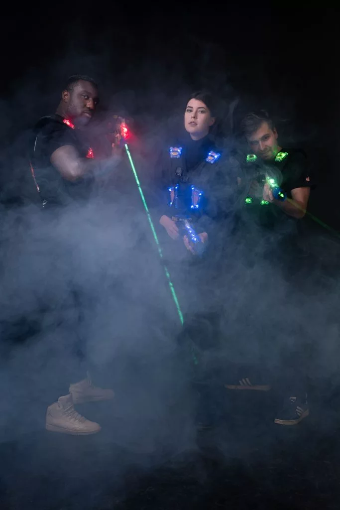 Lasertag für Teamplayer